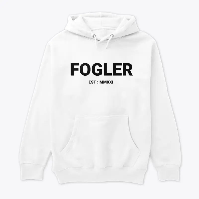 BASIC FOGLER LOGO HOODIE 